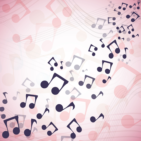 multicolor music background for fabric, paper and web designの写真素材
