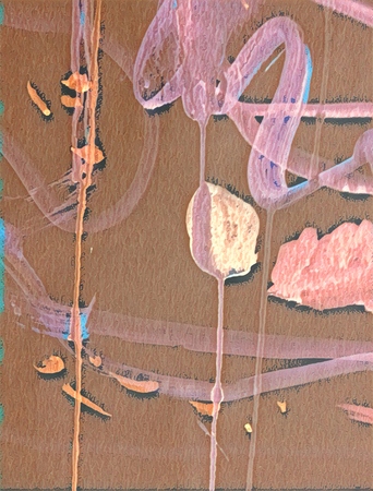 Abstract colorful acrylic painting with splash and drips for collage and designの写真素材
