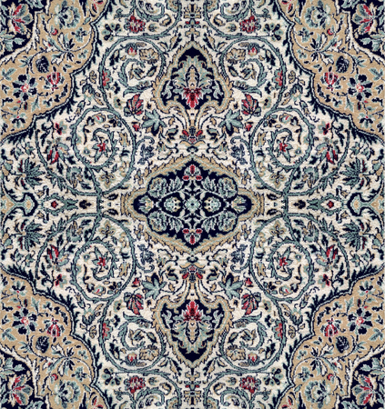 Eastern carpet with traditional ethnic decorの写真素材