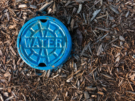 Cap for external access to water supplyの写真素材