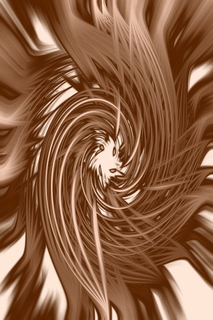  Chocolate whirl の写真素材