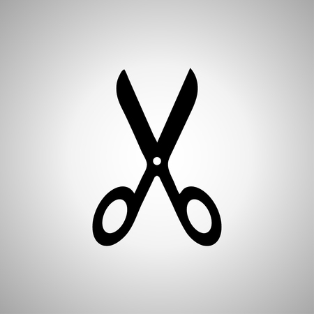 Scissors icon, Scissors icon vector, Scissors icon symbolのイラスト素材