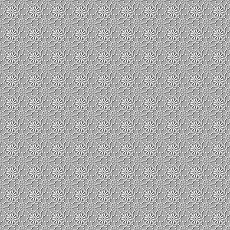 seamless pattern of lace with flowersのイラスト素材