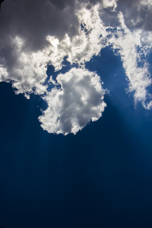 blue sky cloudの写真素材