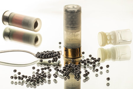 close-up detail firearm ammunition gunpowder absurd cartridge bullet caliber