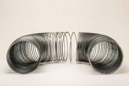 white background close-up steel metal arc graphic illustrationの写真素材