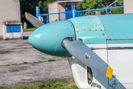 Propeller on Zlin Z-43