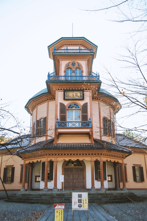 SaiseikanRepresentative 19th century Western style building in Japanのeditorial素材