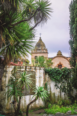 Carmel mission in Californiaのeditorial素材