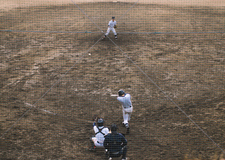 High School Baseball player
