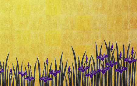 Japanese style background imageの写真素材