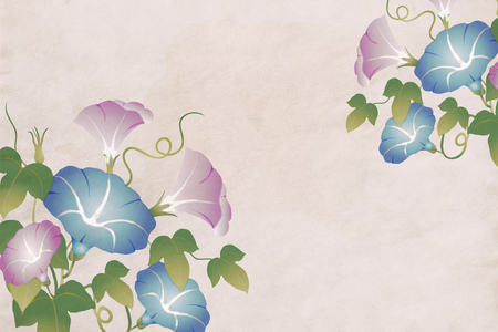 Japanese style background imageの写真素材