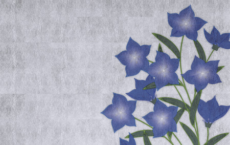 Japanese style background imageの写真素材