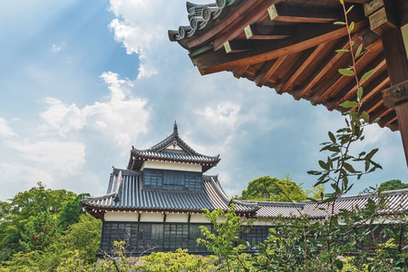 Scenery of the Koriyama Castle in Yamatokoriyama city, Nara, Japanのeditorial素材
