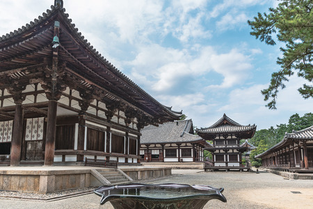 Toshodaiji temple in Naraのeditorial素材