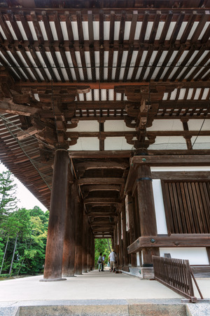 Toshodaiji temple in Naraのeditorial素材