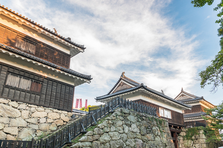 Scenery of the Ueda castleのeditorial素材