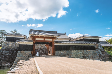 Scenery of Matsumoto Castleのeditorial素材