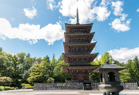 Scenery of the Jyogisan Saihoji temple in Sendaiのeditorial素材