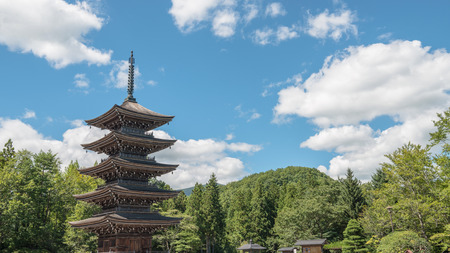 Scenery of the Jyogisan Saihoji temple in Sendaiのeditorial素材