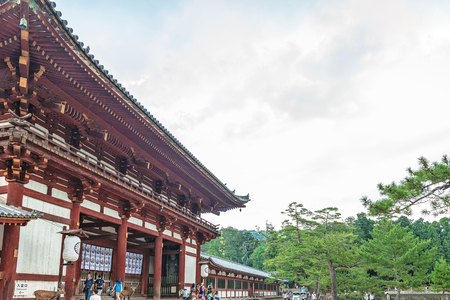 Scenery of the Nara Todai-ji Templeのeditorial素材