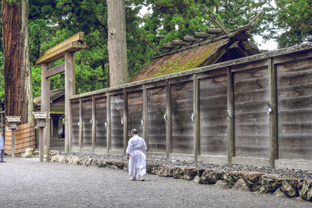 Scenery of the Ise Grand Shrineのeditorial素材