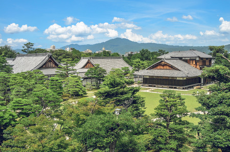 The Honmaru Palace of  Nijo Castle in Kyotoのeditorial素材