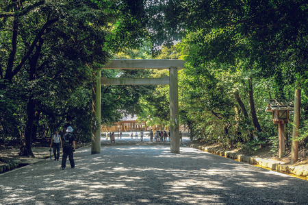Scenery of the Atsuta jingu Shrineのeditorial素材