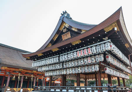 Scenery of the Yasaka jinja shrineのeditorial素材
