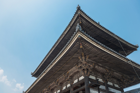 Scenery of the Ninna-ji temple in Kyotoのeditorial素材