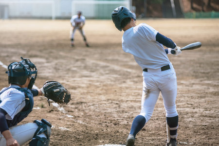 High School Baseball player