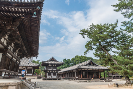 Toshodaiji temple in Naraのeditorial素材