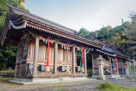 Scenery of the Shirahige jinja shrine in Shigaのeditorial素材