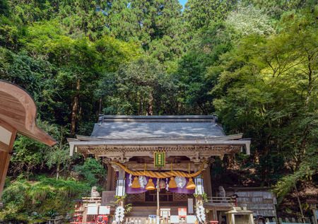 Yuki jinja shrine in Kyotoのeditorial素材