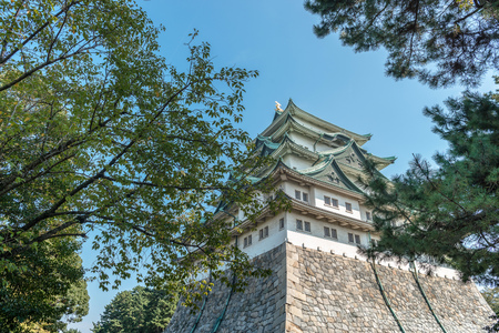 The castle tower of Nagoyajo castleのeditorial素材