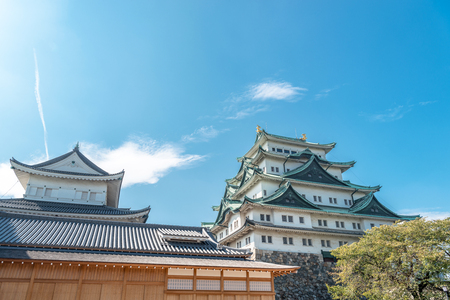 Scenery of the Nagoya-jo castleのeditorial素材