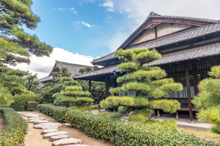 Hiunkaku pavilion of Takamatsu castle in Takamatsu, Japanのeditorial素材
