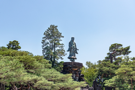 Kenrokuen garden in Kanazawa city in Japanのeditorial素材