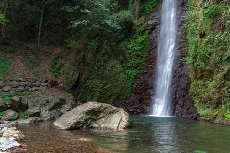 Scenery of the Yoro falls in Gifu, Japan