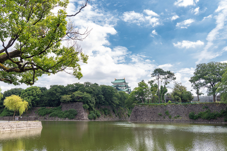 Scenery of the Nagoya castleのeditorial素材