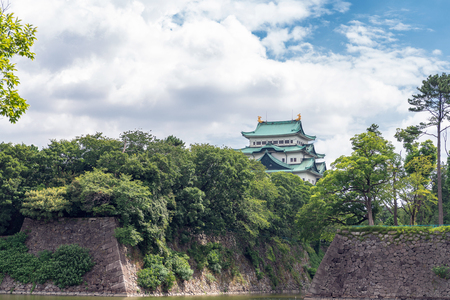 Scenery of the Nagoya castleのeditorial素材