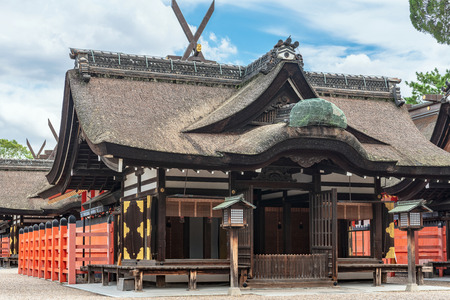 Sumiyoshi grand shrine in Osakaのeditorial素材