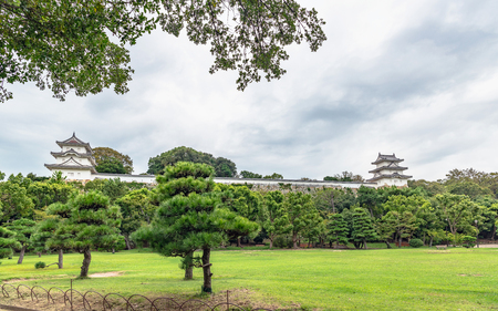 Scenery of the Akashi castle in Japanのeditorial素材