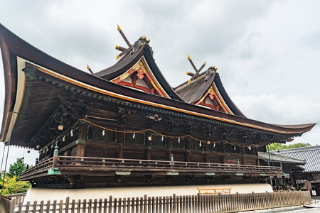 Main hall of the Kibitsu shrineのeditorial素材