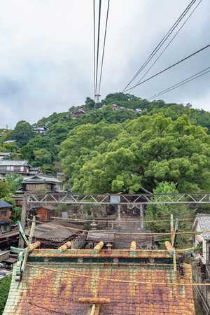 Scenery of the Onomichi city in Hiroshima, Japanの写真素材