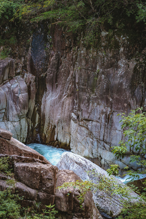 Scenery of the Mountain streamの写真素材