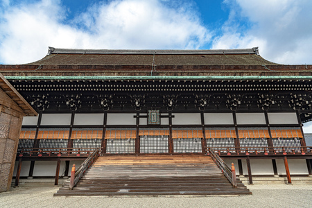 Shishinden Hall in Kyoto Imperial Placeのeditorial素材