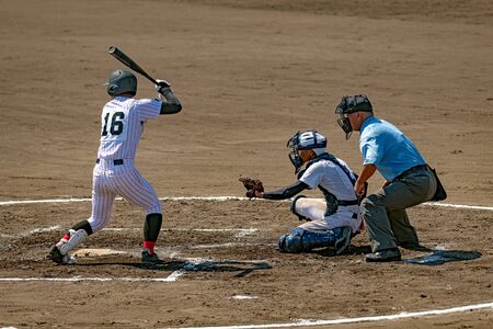 Scenery of the baseball gameの販売画像