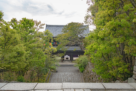 Sanmon Gate of Chion-in Temple in Kyoto, Japanのeditorial素材