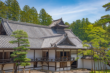 Temple kitchen (kuri) of the Zuigan-ji temple in Miyagi, Japanのeditorial素材